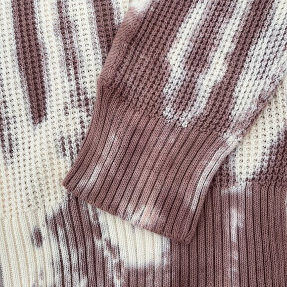 Pistola Olga Thermal Pullover Size XL Waffle Knit Long Sleeve Cotton Crewneck - Picture 6 of 11